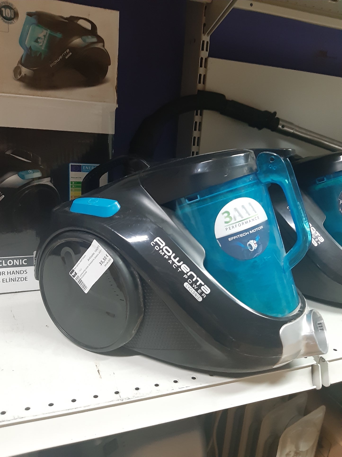 Aspirapolvere Rowenta Senza Saco + Accessori