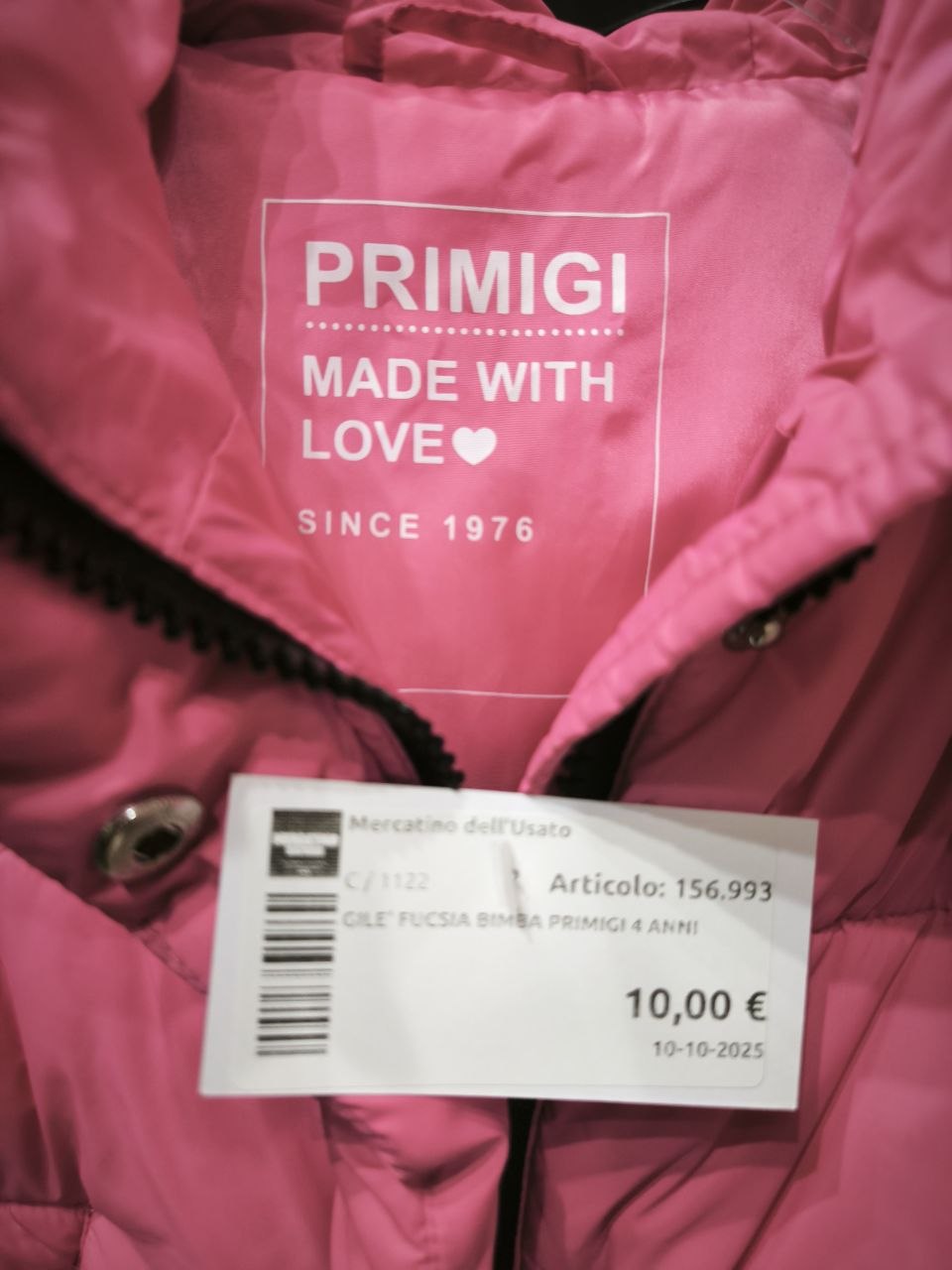 Gile' Fucsia Bimba Primigi 4 Anni
