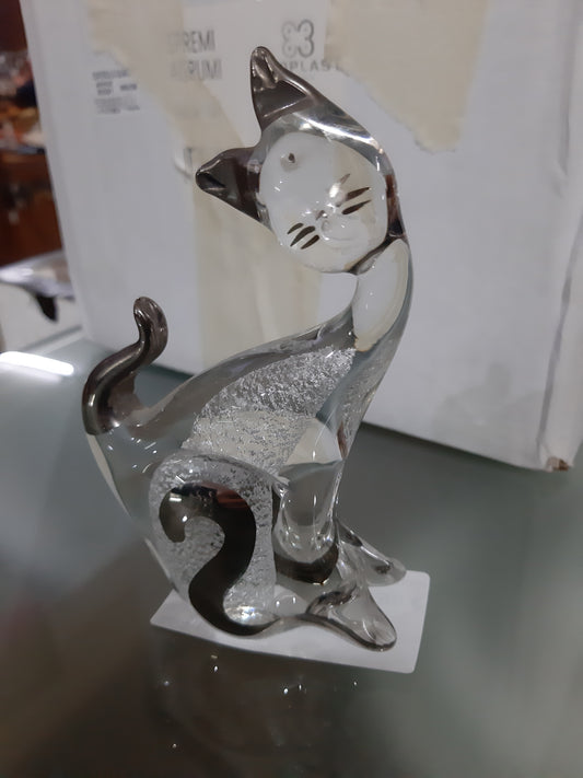 Gatto In Vetro Murano