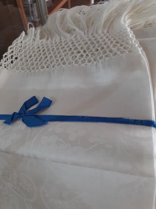 Tovaglia Di Lino Con Frange