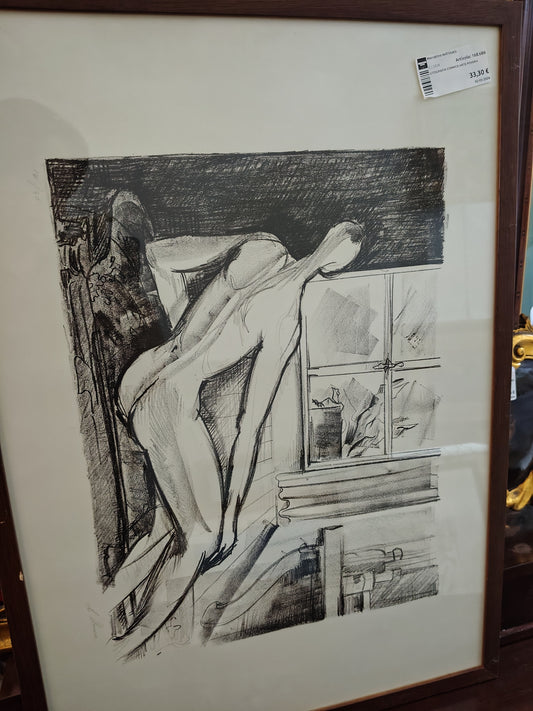 Litografia Cornice Arte Povera