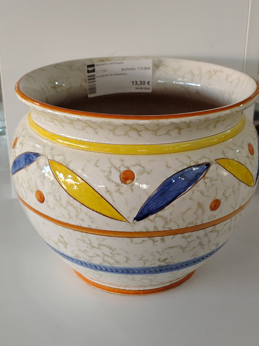 Cachepot In Ceramica