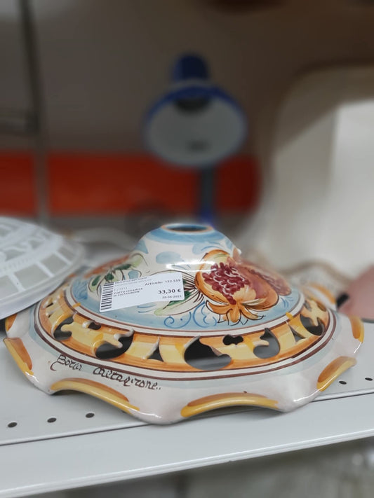 Piatto Per Lampadario Ceramica Di Caltagirone
