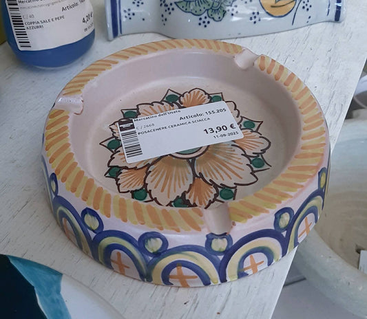Posacenere Ceramica Sciacca
