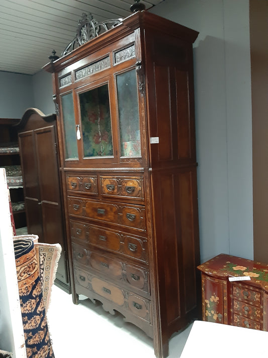 Vecchia Chiffonier Siciliana R. Senza Vetro Centrale