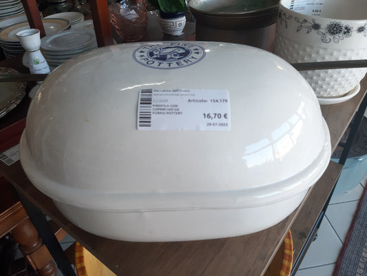 Pirofila Con Coperchio Da Forno Pottery