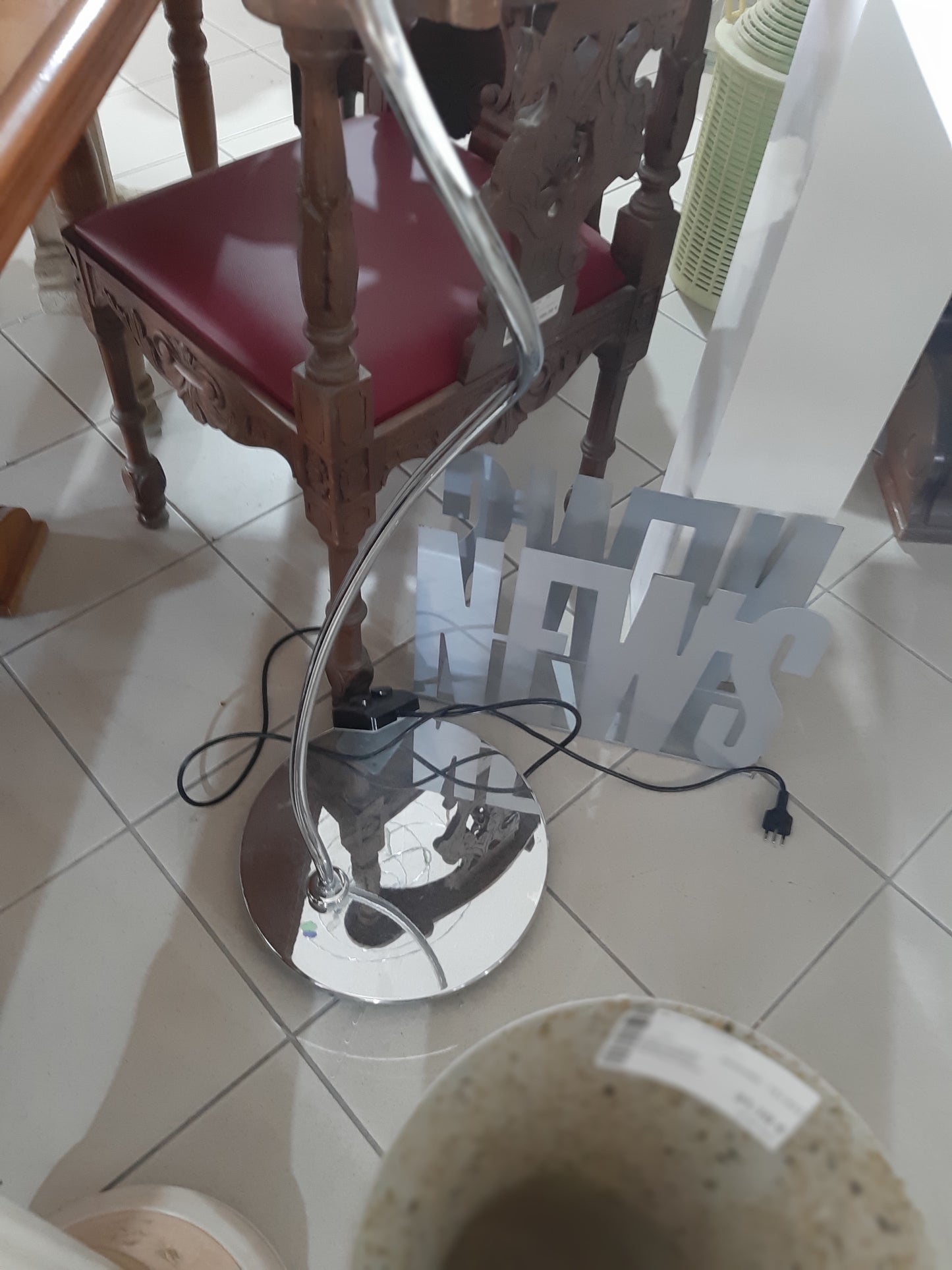 Piantana Murano Doppia Luce