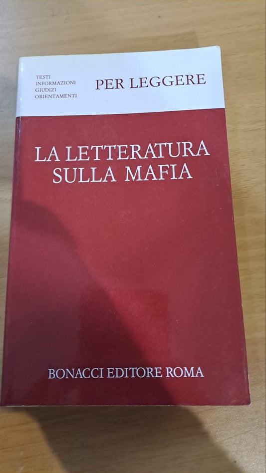 Libro Letteratura Sulla Mafia