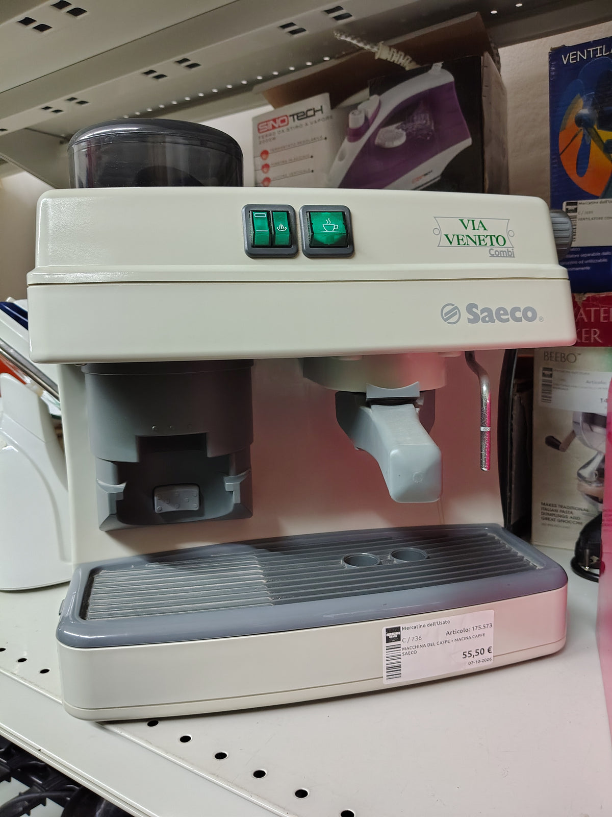 Macchina Del Caffe + Macina Caffe Saeco