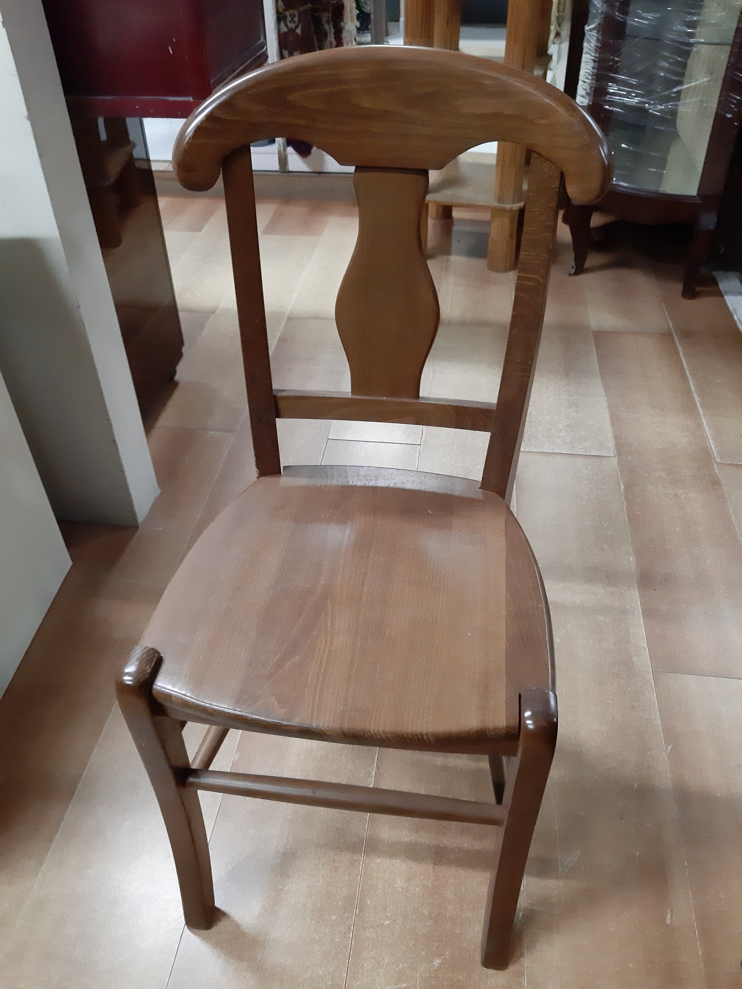Sedia Singola In Legno