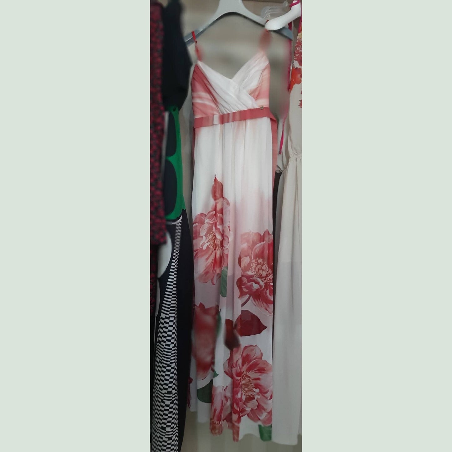 Vestito Bianco E Rosa Rinascimento  Mis S