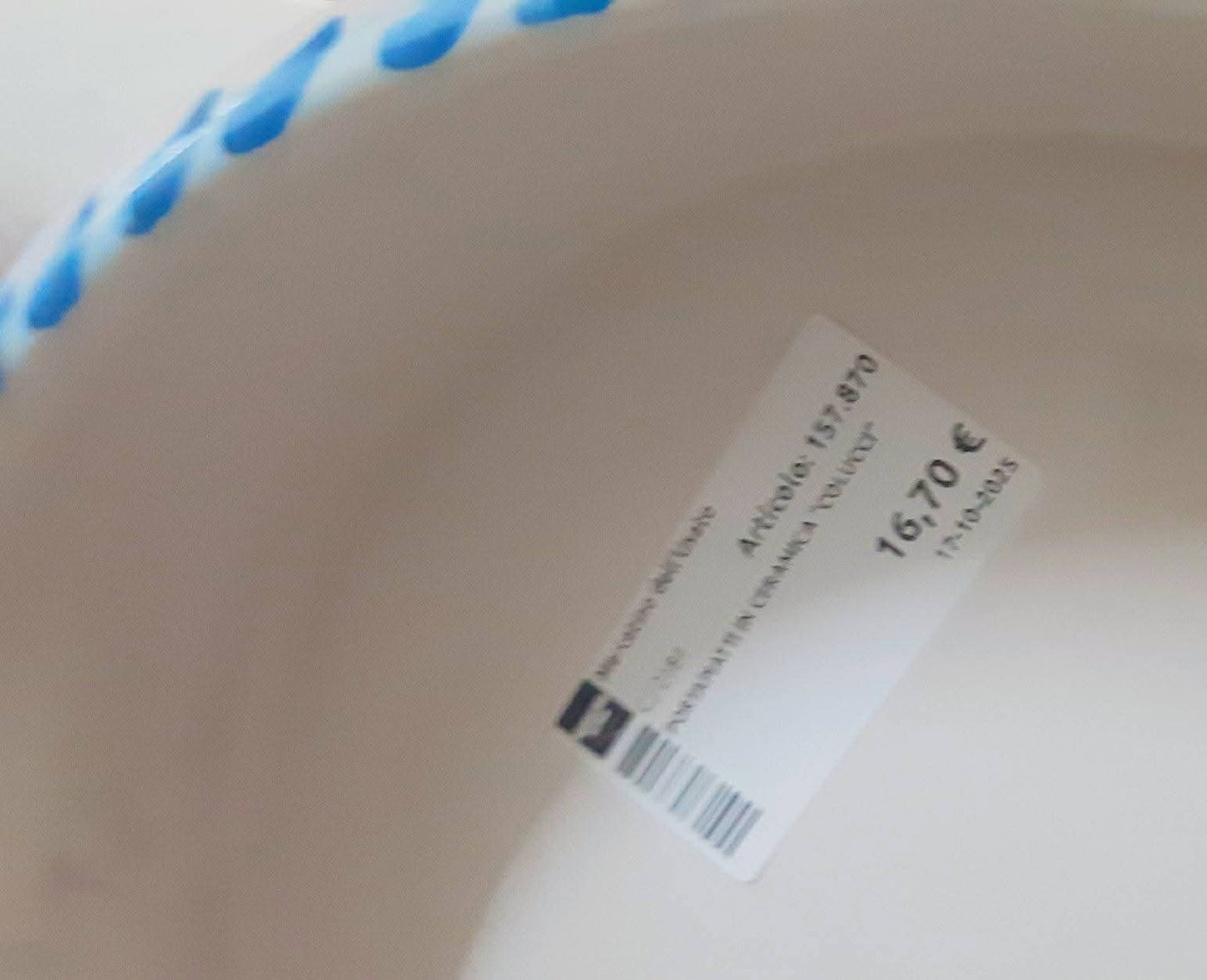 Portapiatti In Ceramica "colucci"