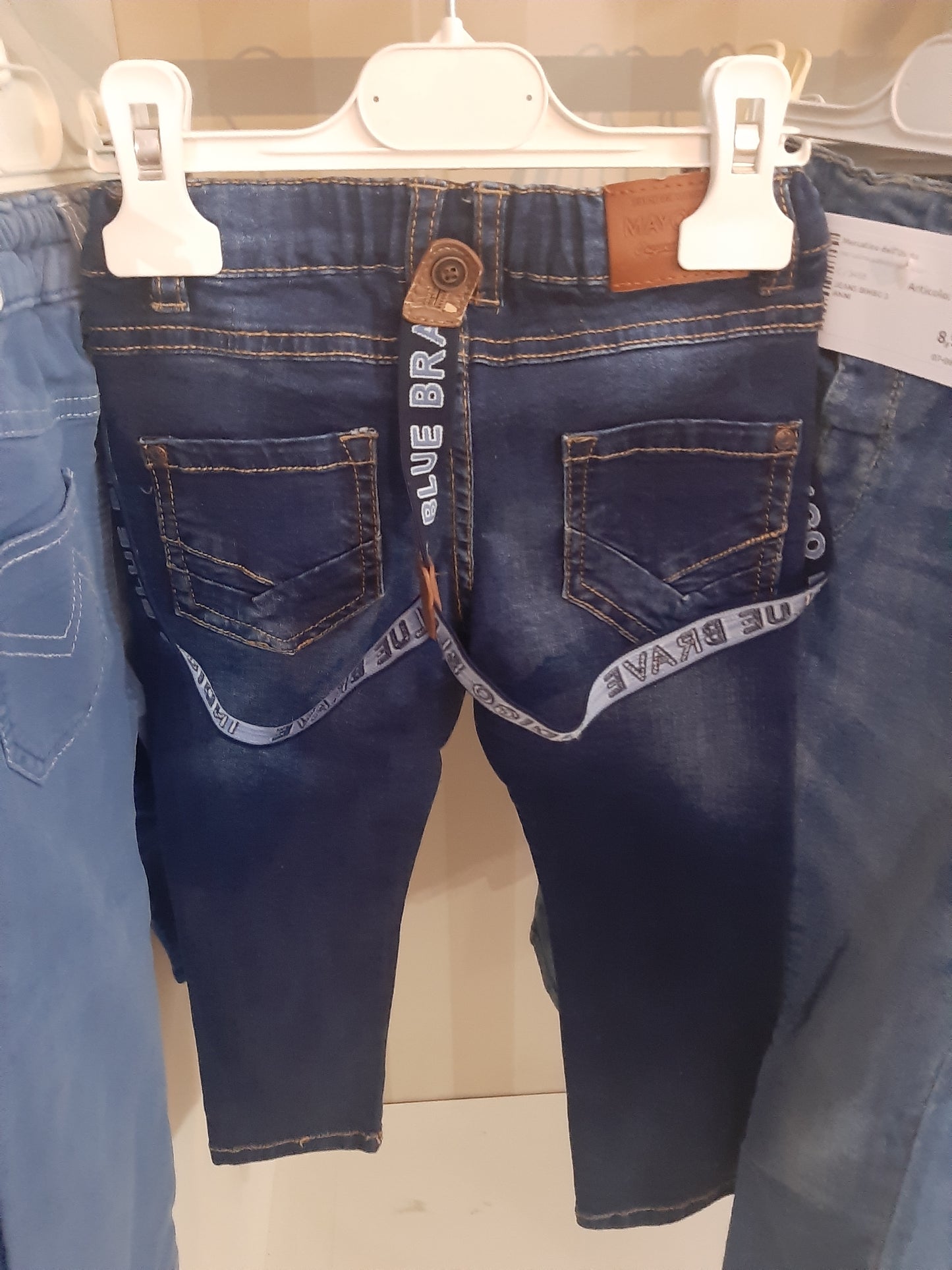 Jeans Bimbo Con Bratelline 24 Mesi