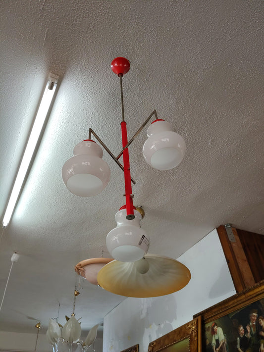 Lampadario Vintage Anni 70 Space Age