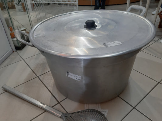 Pentolone Con Coperchio In Alluminio