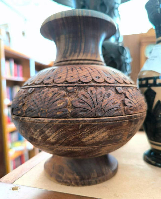 Vaso In Legno