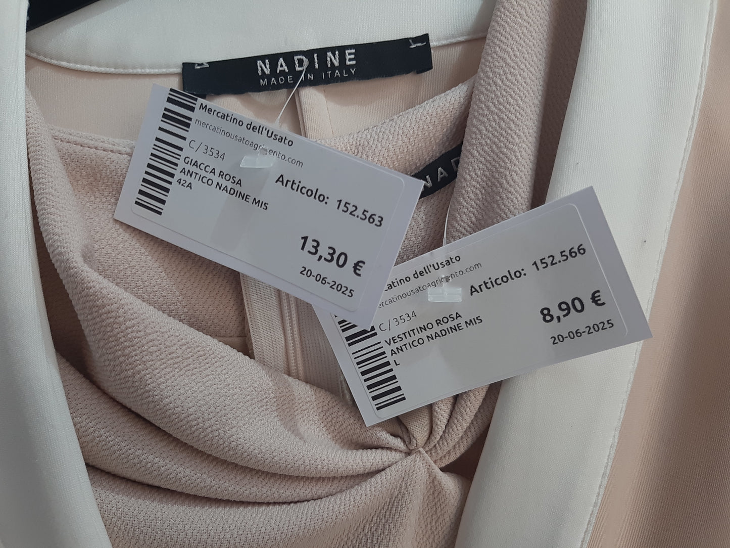 Giacca Rosa Antico Nadine Mis 42a