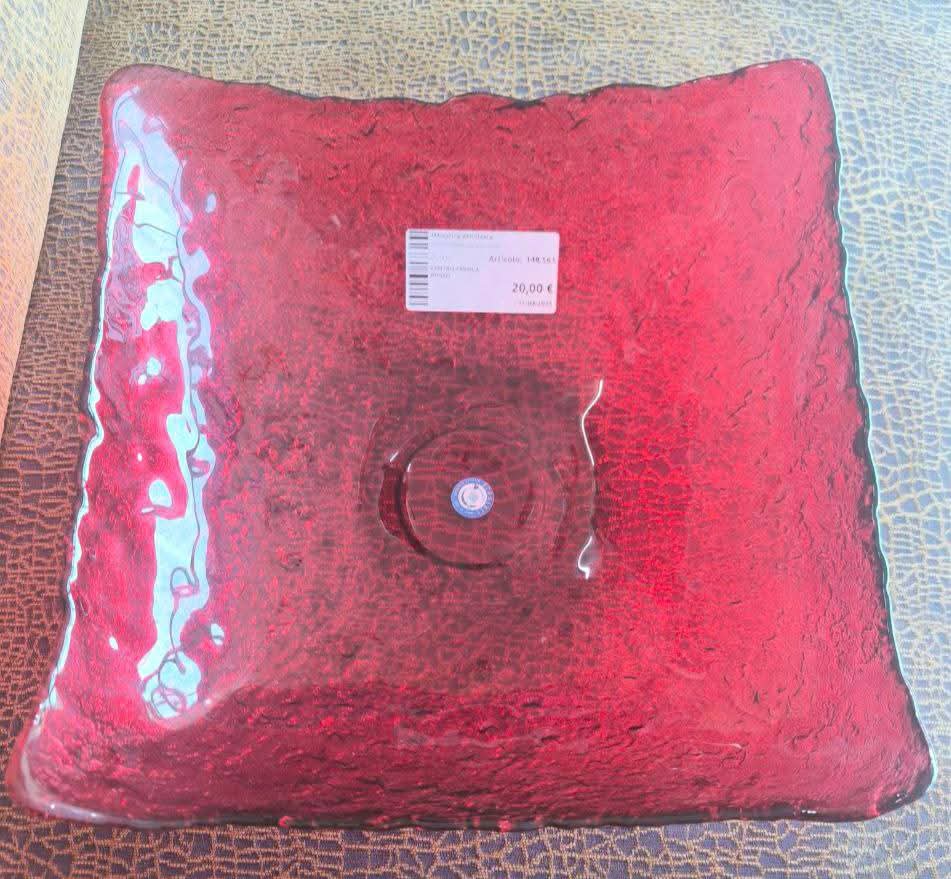 Centro Tavola Rosso