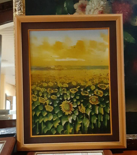 Quadro  Prato Girasoli R