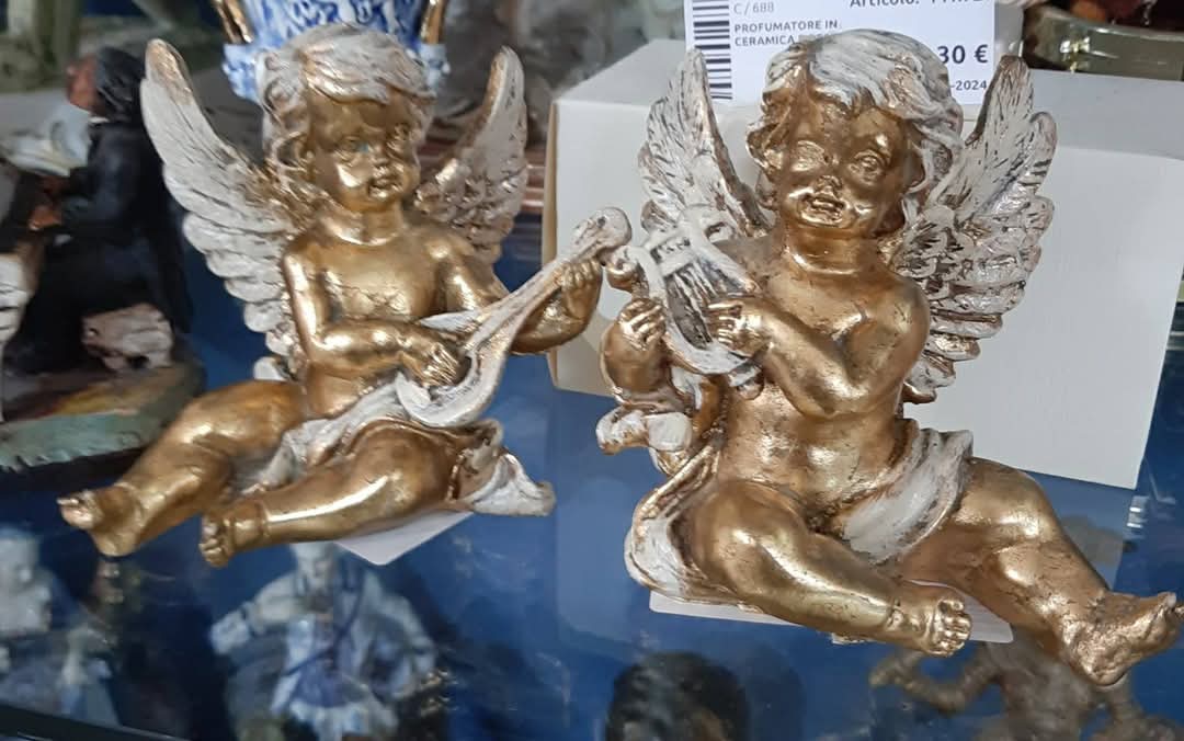 Angioletto Tipo Artigianato Fiorentino Musicista