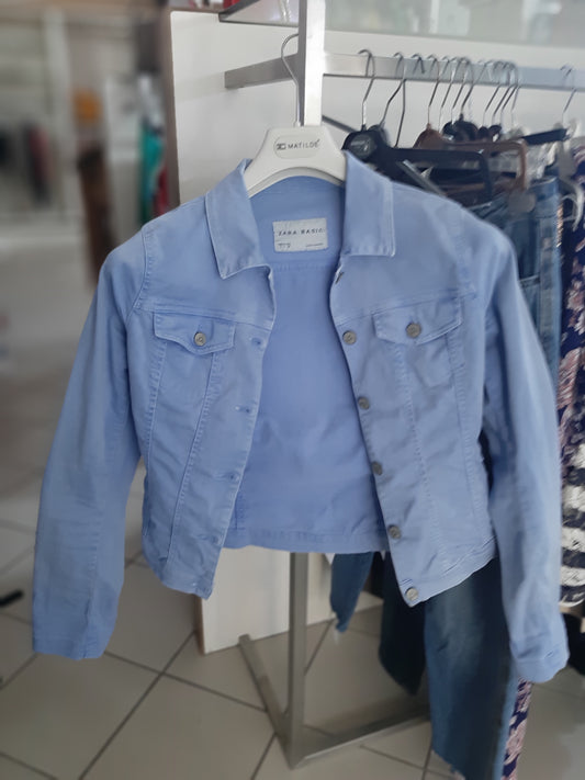 Giubbino A Jeans Azzurro Zara