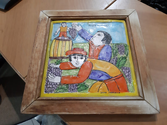 Mattonella Incorniciata Nino Parrucca R.