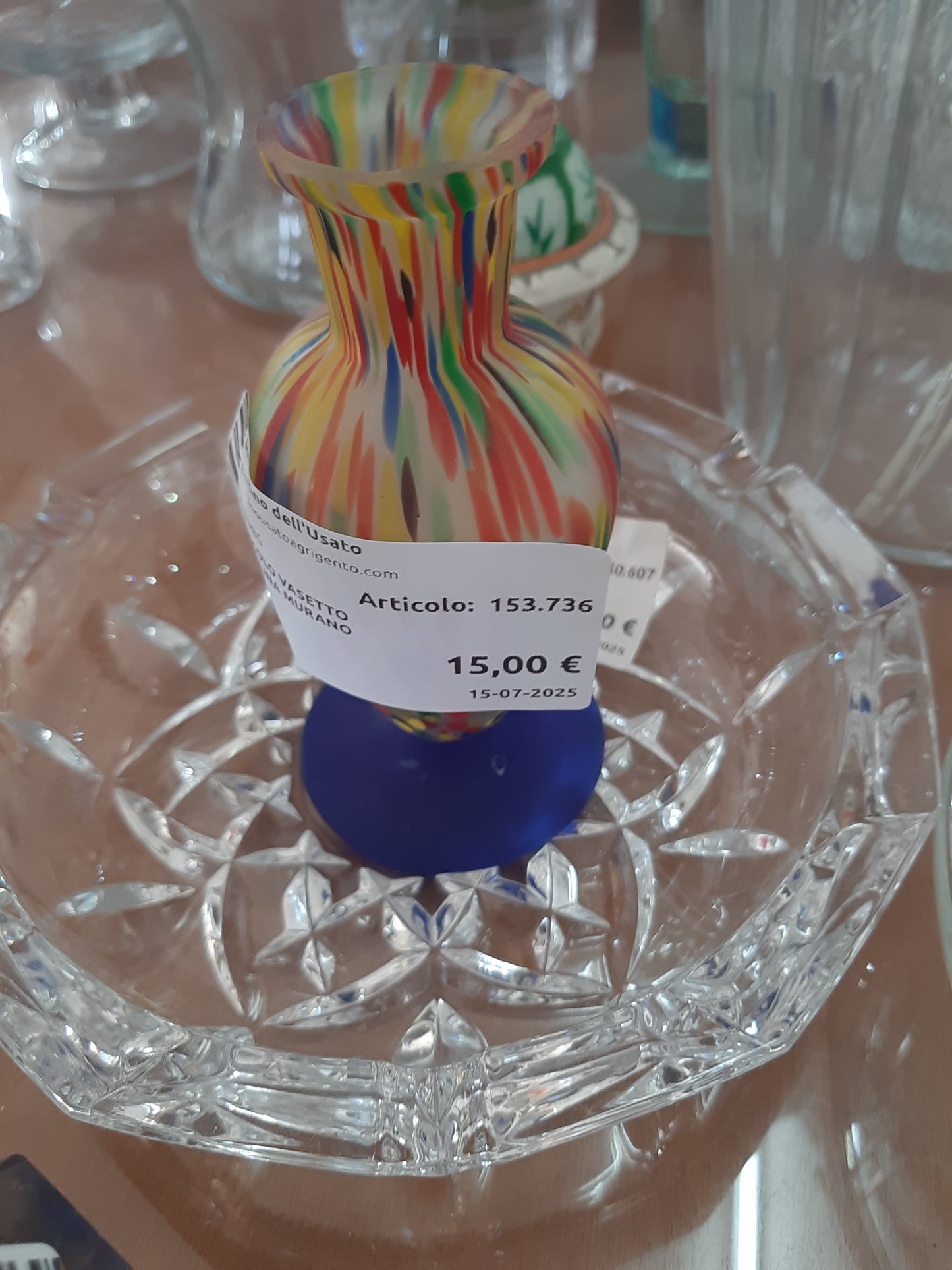 Piccolo Vasetto Opalina Murano