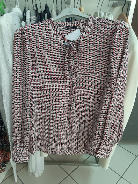 Maglietta Galliope Bianca Nera Rosa Verde Mis Xl