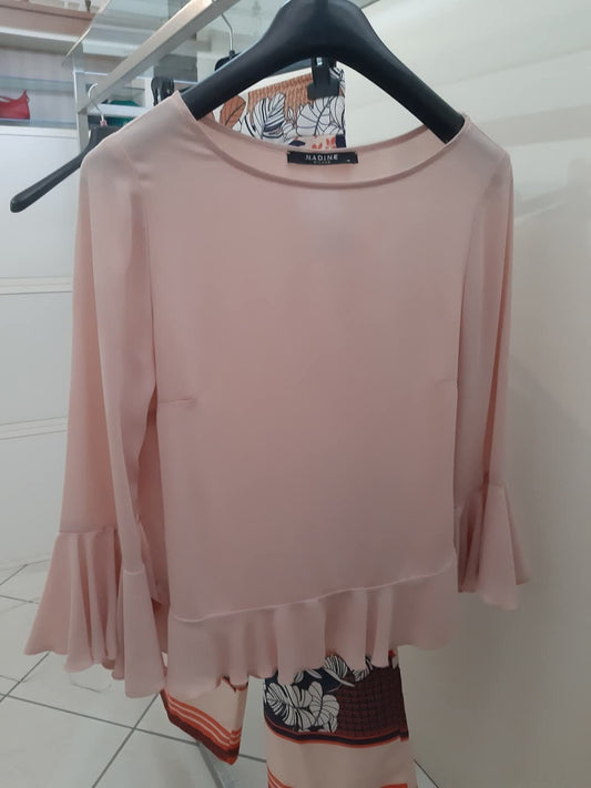 Camicia Rosa Cipria Nadine