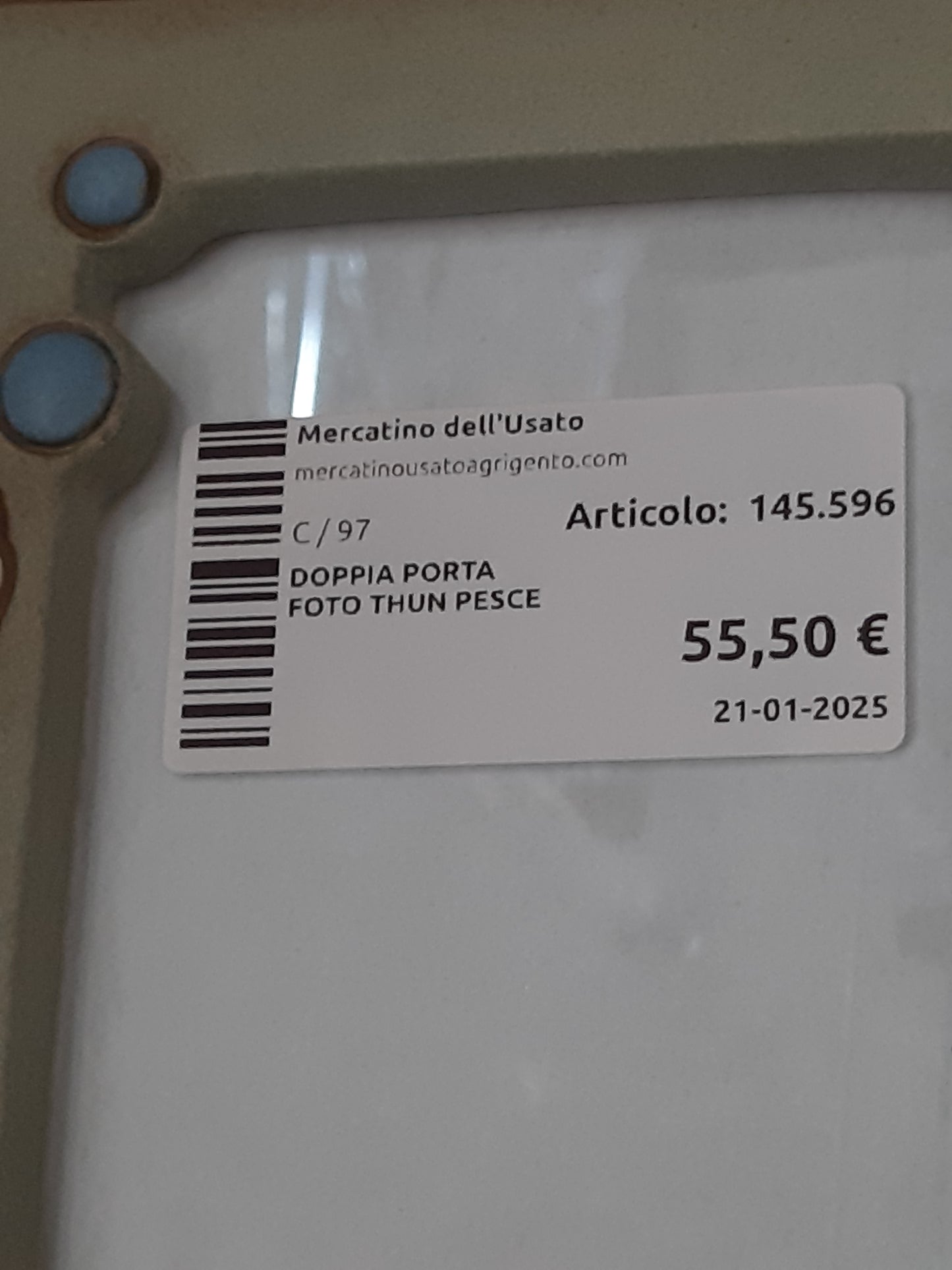 Doppia Porta Foto Thun Pesce