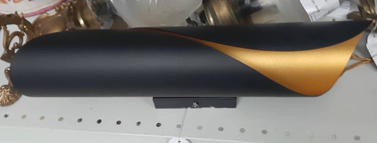 Applique In Metallo Nero E Oro