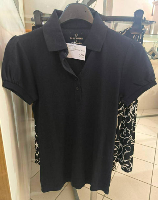 Polo Nera Donna Ovs Ms M