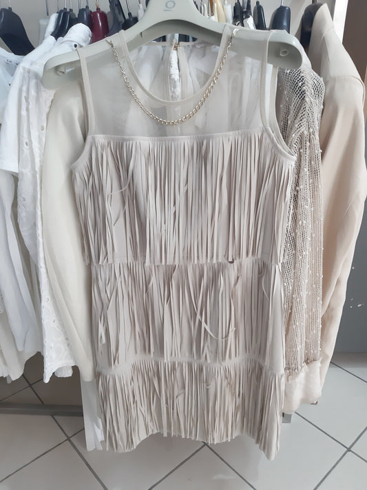 Vestitino Rinascimento Beige Con France Mis S