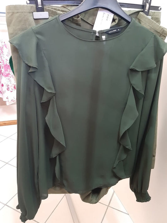 Camicia Verde Mis. S