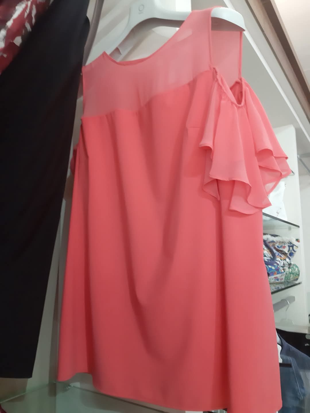 Camicia Albicocca Fiorella Rubino Misura Xl