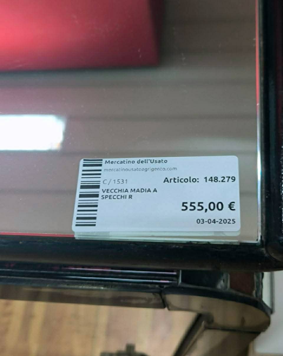 Vecchia Madia A Specchi R