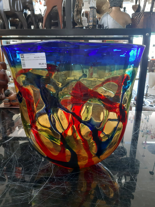 Vaso Vetro Aaartigianato Muranese