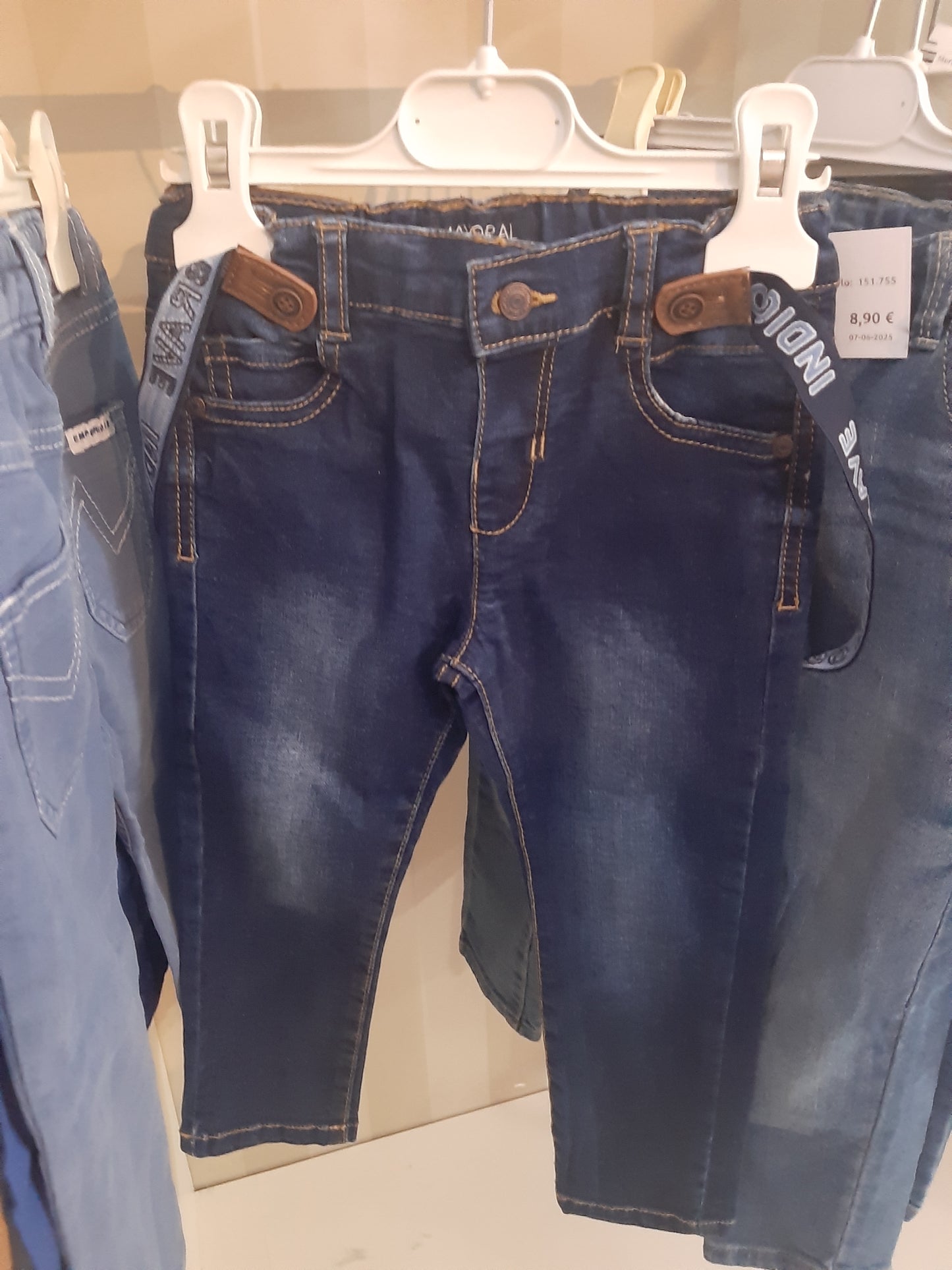 Jeans Bimbo Con Bratelline 24 Mesi