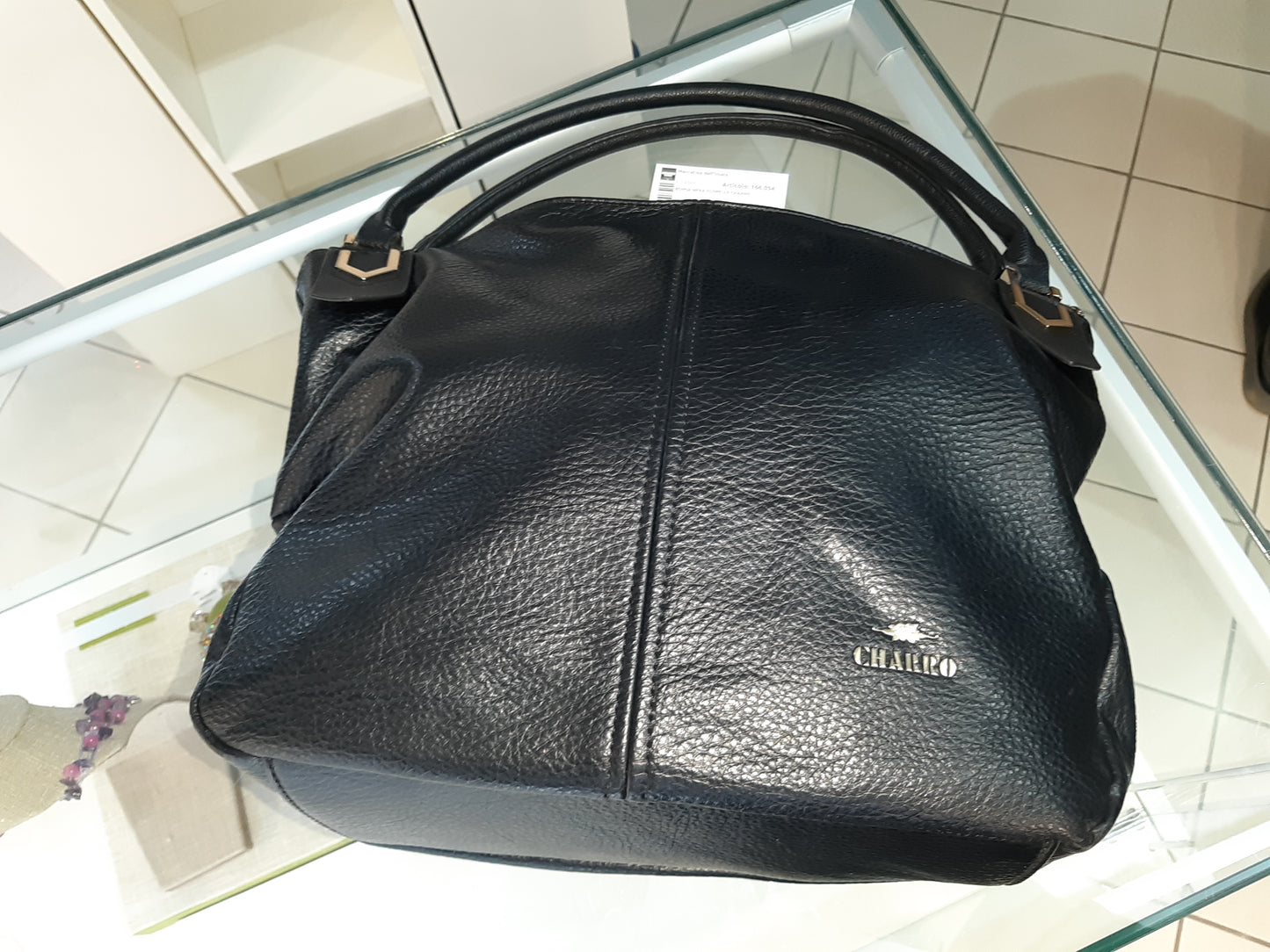 Borsa Nera Ecopelle Charro