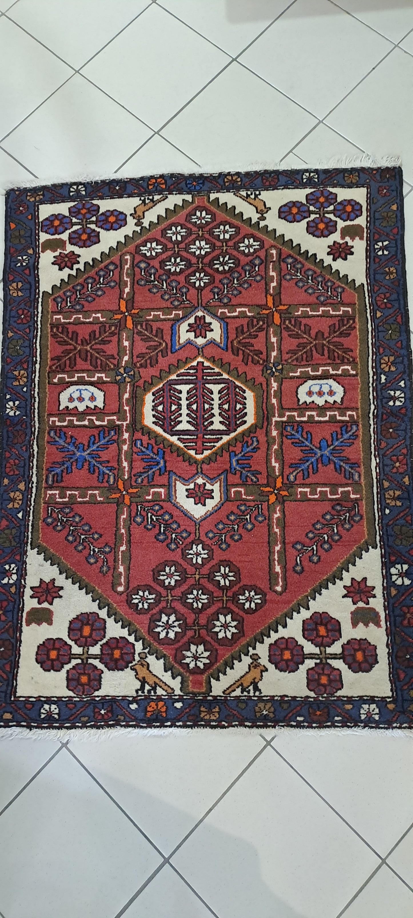 Tappeto Persiano Hamedam 133x98 R.