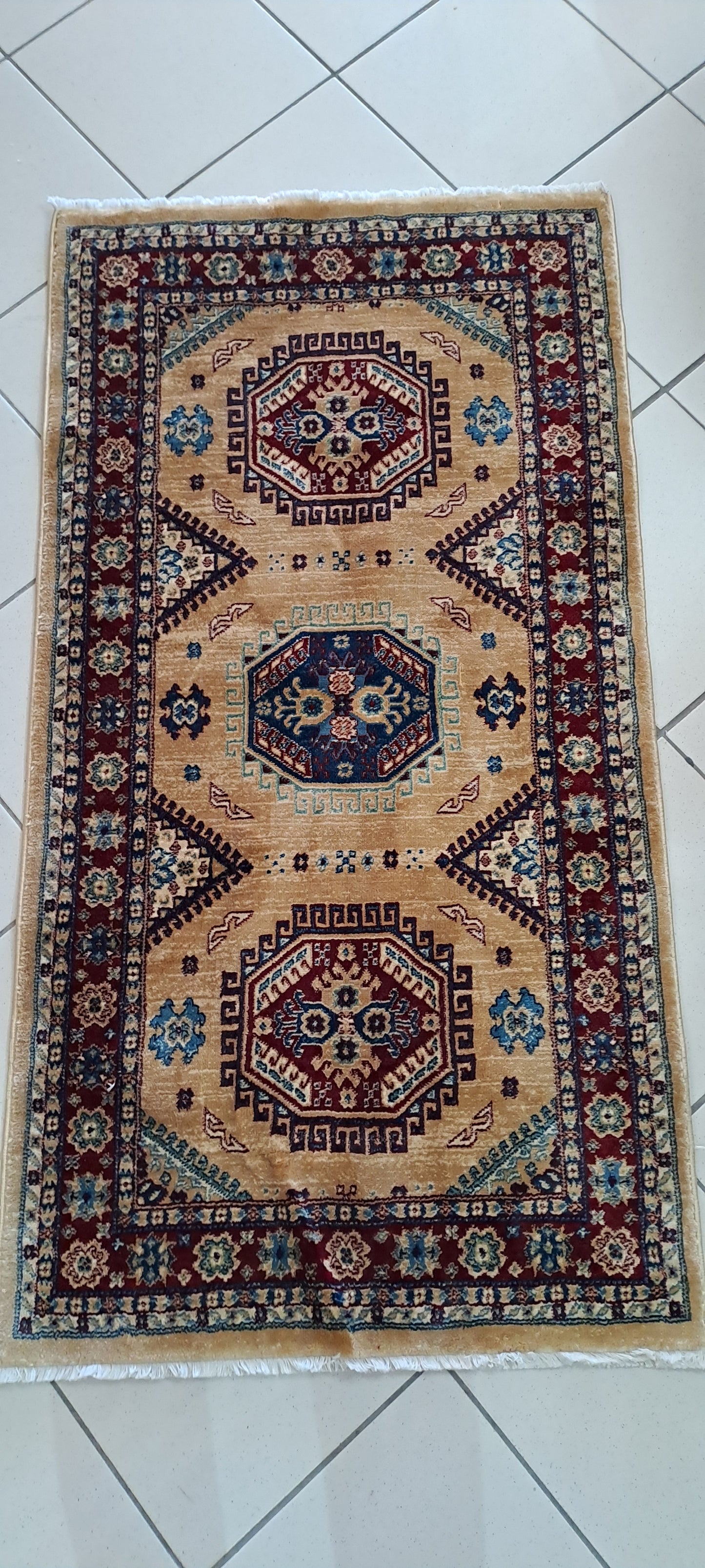 Tappeto Color Senape Shiraz 134x70