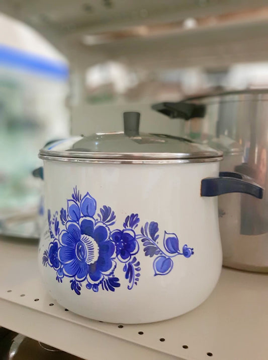 Pentola In Alluminio Smaltata Con Coperchio Trasparente