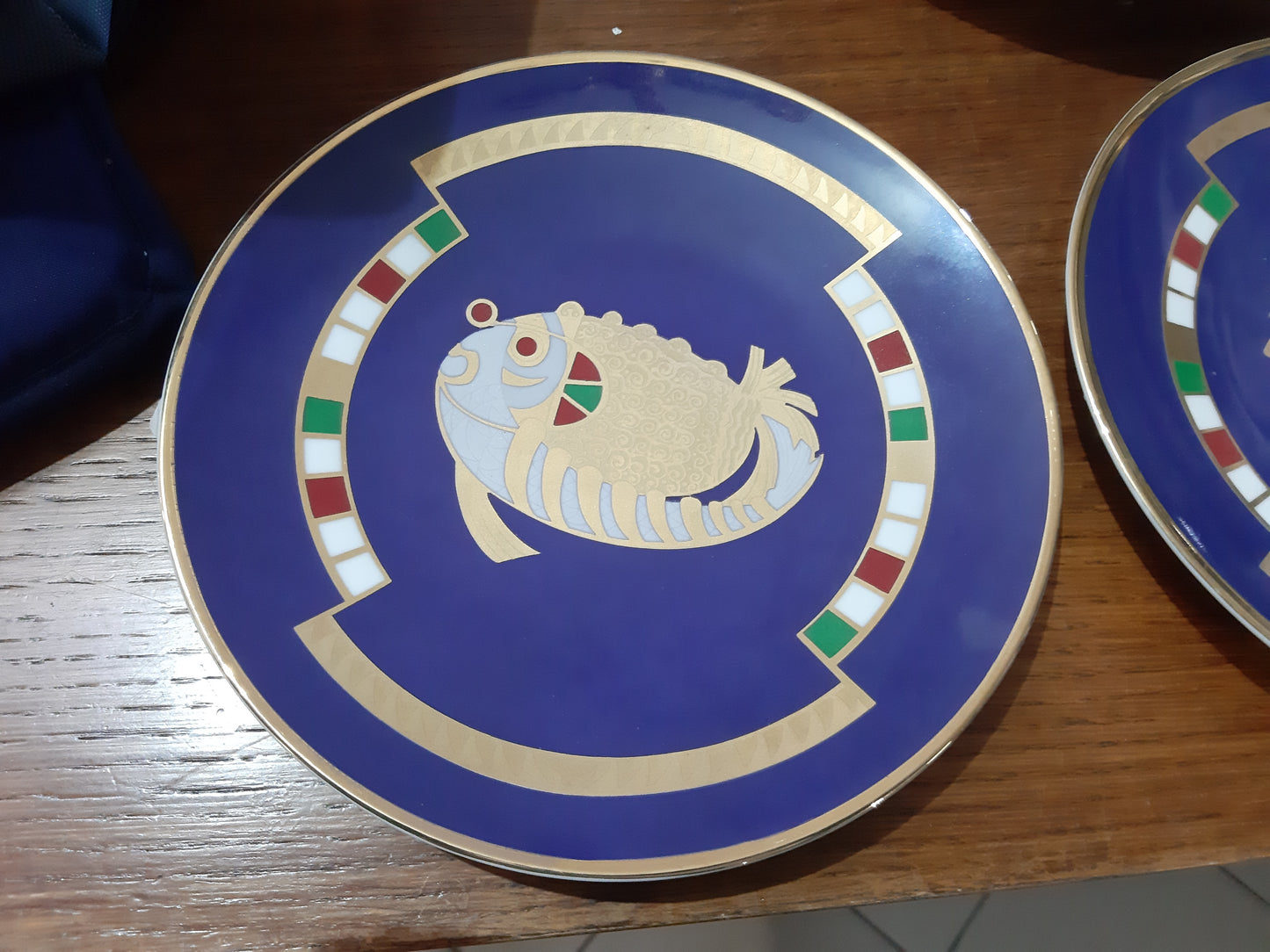 Piatto Da Collezione Oroscopo Blu
