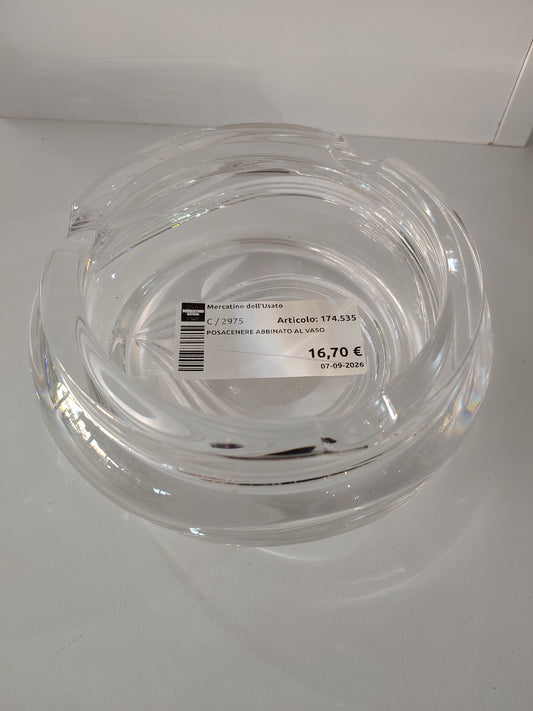 Posacenere Abbinato Al Vaso