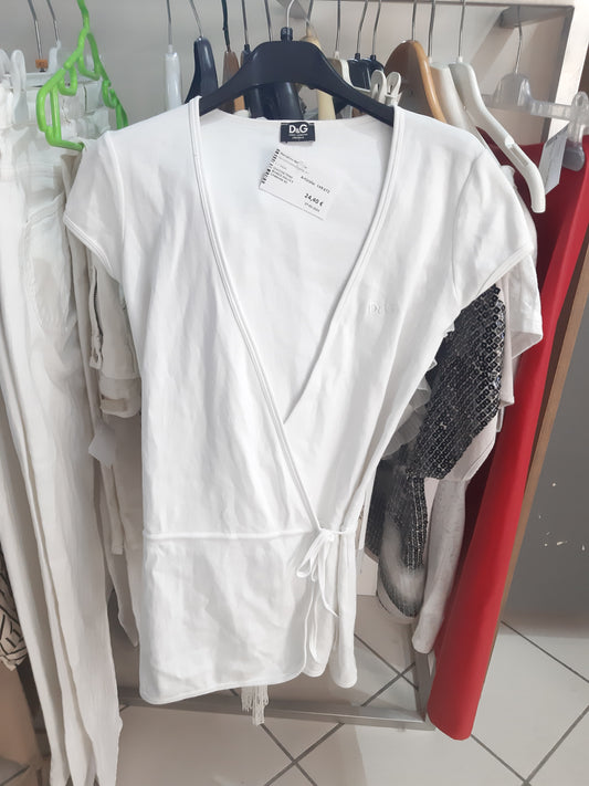 Giacchettino Bianco Dolce E Gabbana Xs