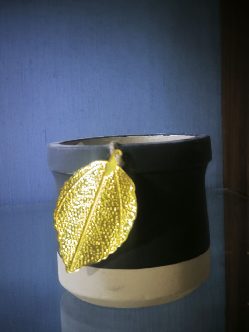 Piccolo Cachepot Terracotta Smaltato