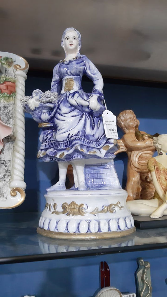 Statua In Ceramica Uomo /donna