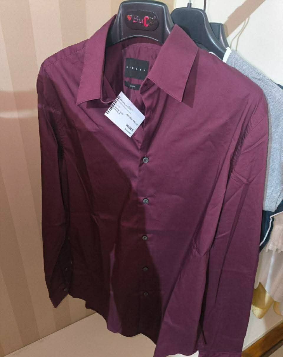 Camicia  Sisley  Slim Mis. 40