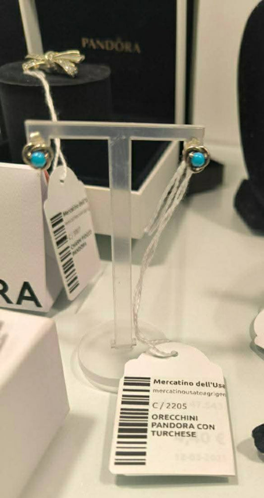 Orecchini Pandora Con Turchese