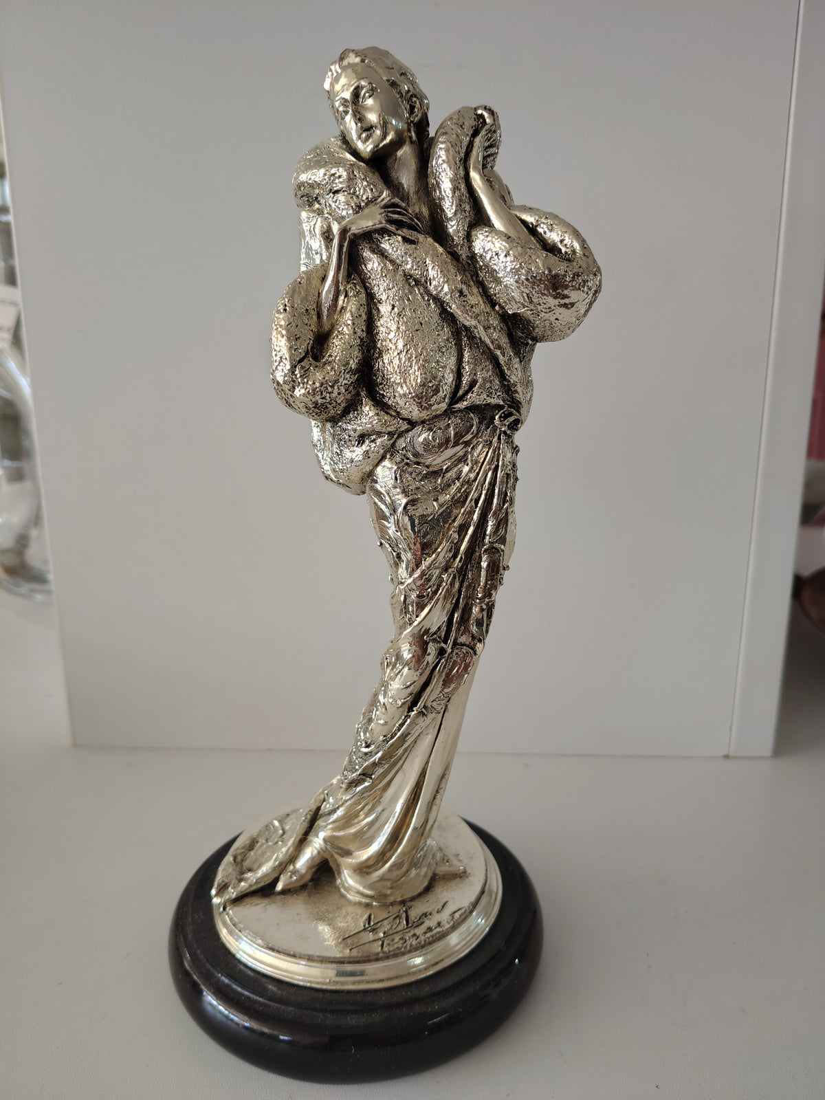 Statuetta Donna Foglia Arg